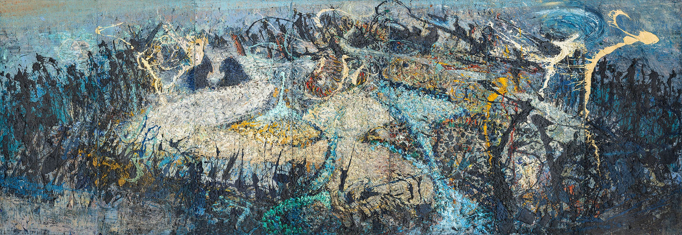 Silent Wildness, oil painting by Xunmu Wu (Wu Xunmu)