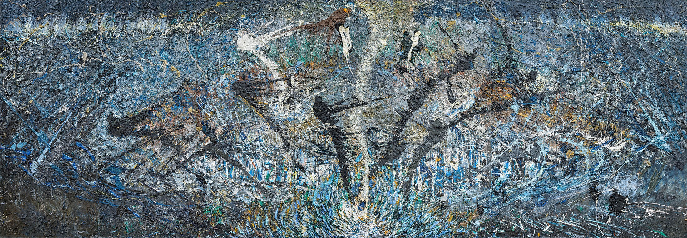 The Beyond, oil painting by Xunmu Wu (Wu Xunmu)
