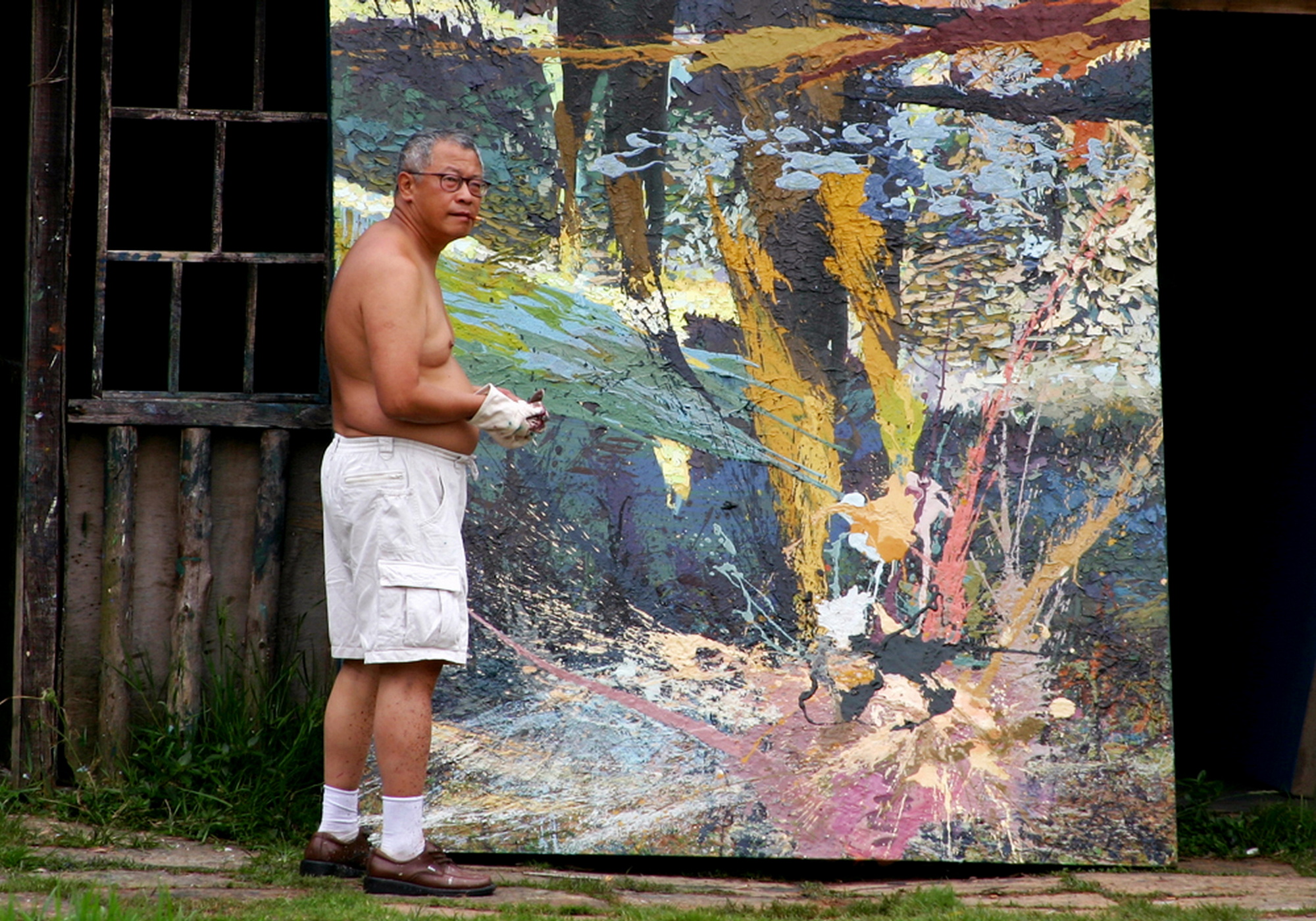 吴训木工作室档案影像 / Archival view of Xunmu Wu's studio practice
