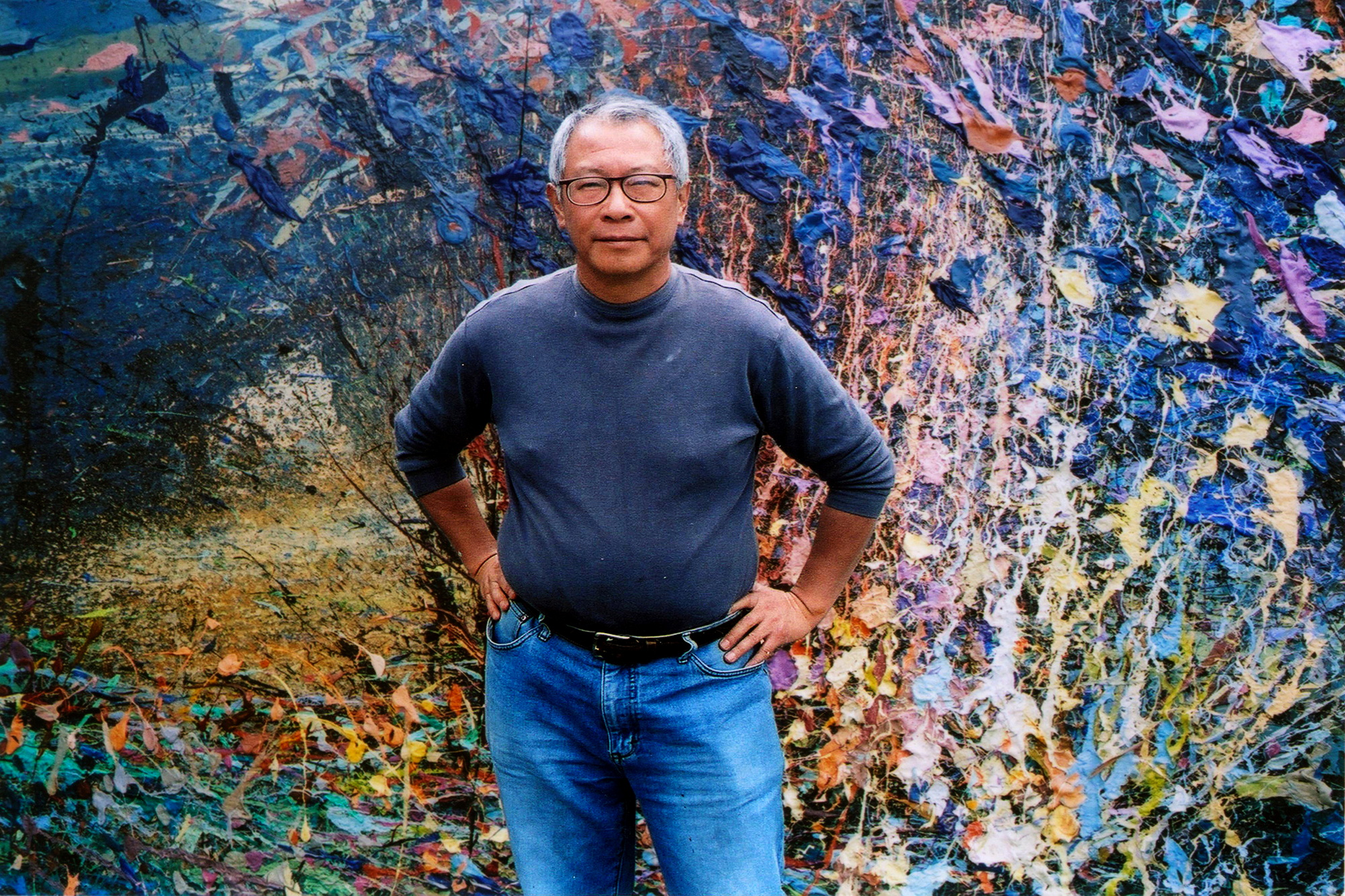 艺术家吴训木创作过程 / Artist Xunmu Wu during the working process